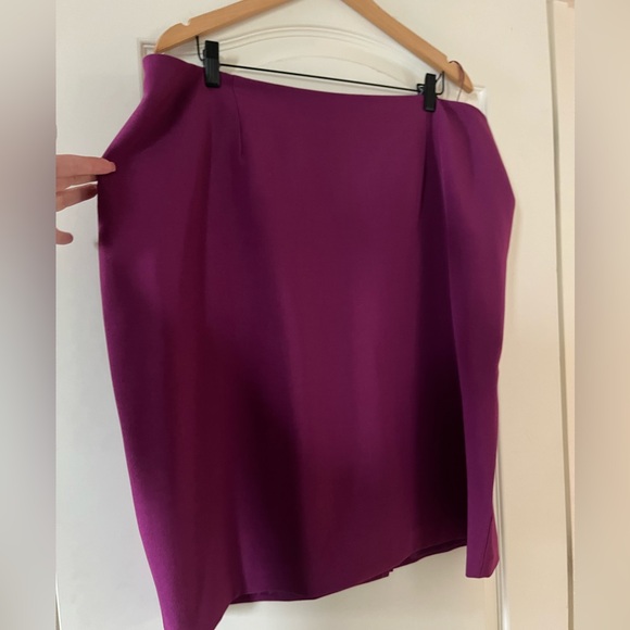NEW! Le Suit Jacket & Skirt, Fuchsia, Designer Women’s Size 20W - Picture 6 of 16